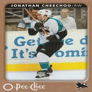 Jonathan Cheechoo - 2006/2007 O Pee Chee Hockey Card